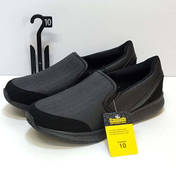 TredSafe Sara 2 Slip-Resistant Anti-Fatigue Enduropro Comfort Footbed Womens 10 - Picture 1 of 12